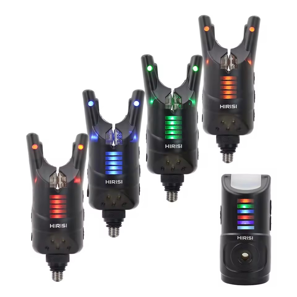 Hirisi Carp Fishing Alarm Set Wireless Fishing Bite Alarm Indicator HRS1-4