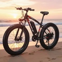 Electric Mountain Bike Fat Tire Electric Bicycle FRIKE Factory Direct Sale Fat Tire Powerful Electric Mountain Bike for Adults