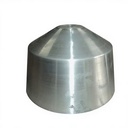 Custom CNC Machined Aluminum Metal Lampshade Accessories Art Conical Pendant Lampshade Model 555 OEM