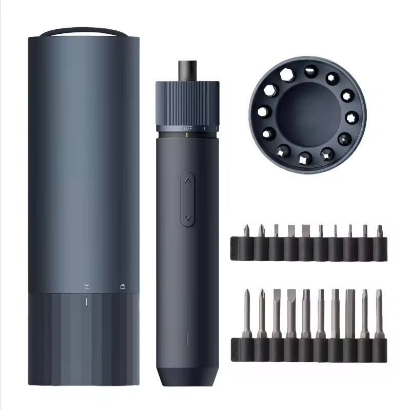 USB-C Rechargeable 3.6V Electric Cordless Screwdriver Kit 3 Torque Settings 1500mAh LED Light Battery for DIY Furniture