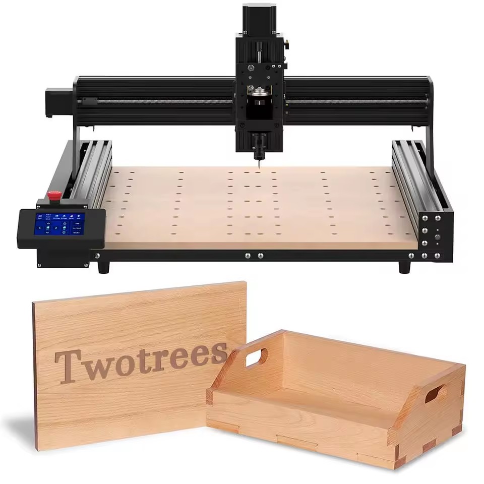 ActionLasers Hot New Aluminum Cnc TTC 450 Pro Max Engraving Machine Router Diy Engraver Cnc Laser for Wood Pvc Bamboo Mdf Metal