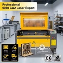 ActionLasers 9060 CO2 Laser Cutting Engraving Machine Acrylic Plastic Wood Ruida LightBurn High Speed CNC CE Standard Water