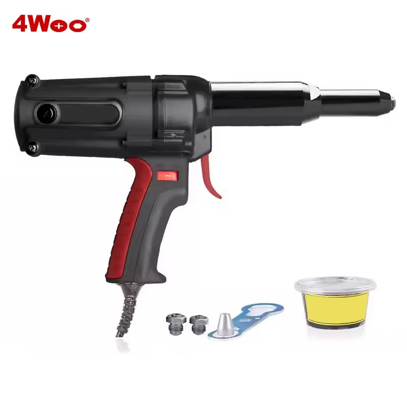Heavy Duty Electric Blind Rivet Guns Powerful Pull Force Electric Riveting Tool for 4.0-6.4mm Rivets
