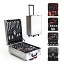 Household Chrome Vanadium Steel Hand Operated OEM Tool Box Auto Repair Wrench Mechanical Tool Set with 3-Year Warranty