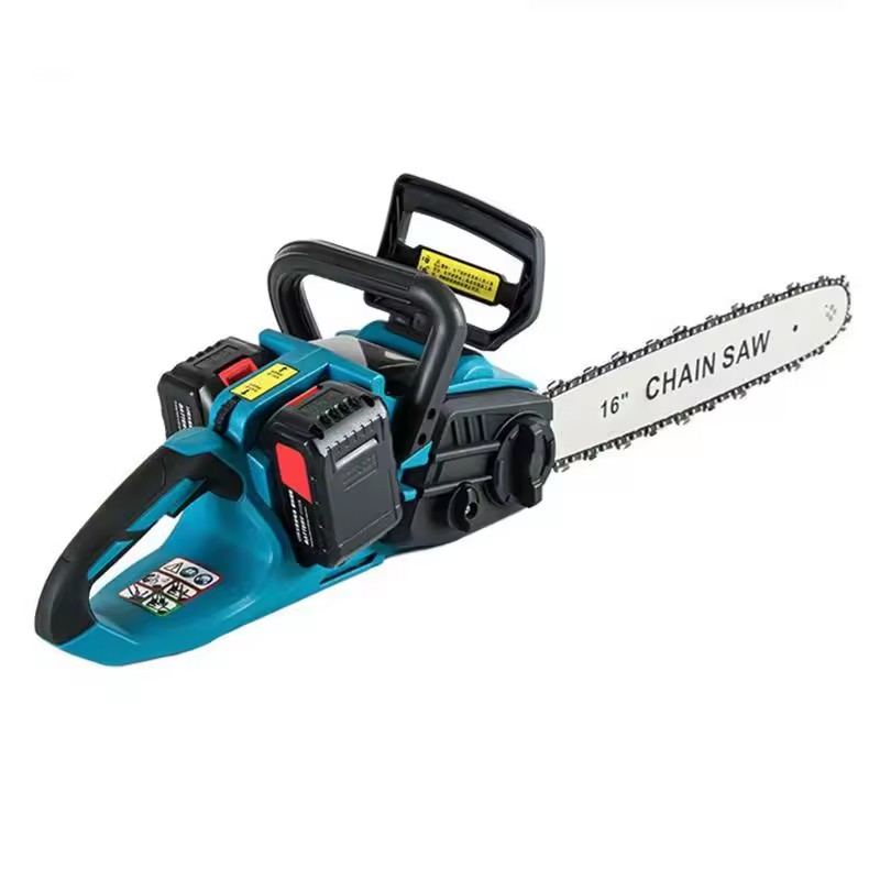 16 Inch 21V 1500W Brushless Cordless Chainsaw Large Capacity Battery DIY Industrial Grade Electric Woodcutting Machine 400mm