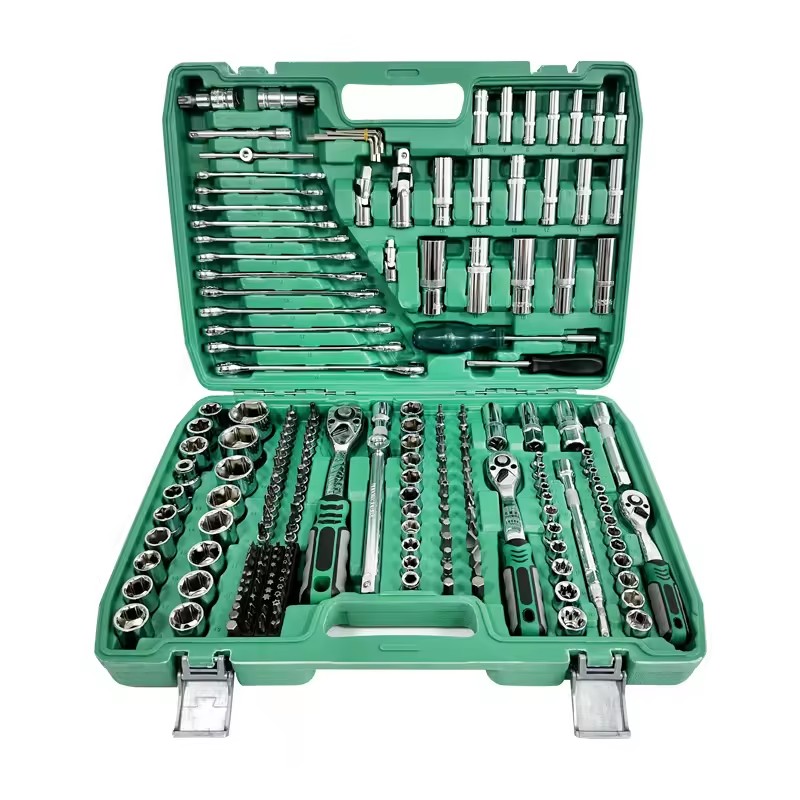 216pcs Hand Tools Set Box 72 Teeth Ratchet Wrench Socket Professional Herramientas Mechanical Spanner Car Mechanics Tool Sets