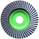 Factory Direct 115mm Diameter Electroplated diamond Grinding Wheel Bevel for Angle Grinder Louvered Ceramic Glass Suitable