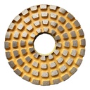 OEM Supported 100mm Stone Abrasive Disc Metal Grinding Tool Diamond Polishing Pad for Granite Marble Concrete