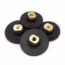 Backing Plate with M14 or 5/8"-11 Thread Rubber Back up Holder for Hook and Loop Abrasive Pads OEM OBM