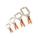 Metal Portable Table Tool Carpenter Vise Grip Locking Clip Plier C Type Woodwork Woodworking Welding Wood Clamp Face Clamp
