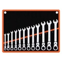 6-85MM Chrome Vanadium Wrench Box Open End Wrench Combination Wrench Spanner Set Handle Tools for Auto Body Repair Tools
