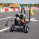 Hand Push Hot Selling Cold Paint Spray Road Line Marking Machine With 1-year Warranty for Mark Traffic Lanes/ Parking Spaces