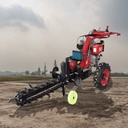 High Cost Performance Walk Behind Digger Self-propelled Trencher Machine