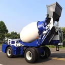 Auto Concrete Mixer 3.5 Volumetric Cement Pump Self Loading Cement Concrete Mixer Truck for Sale