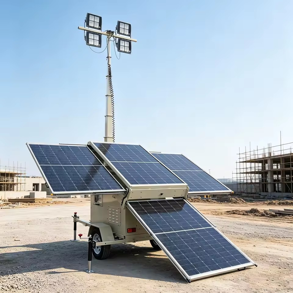 Portable Solar Light Tower