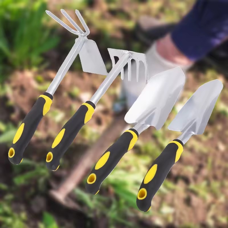 Home Use Garden Hand Tools Set Rake Shovel Spade Gardening Transplant Garden Tool Kit for Indoor Plants