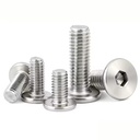 M2 M2.5 M3 M4 M5 M6 M8 Stainless Steel SS Allen Wafer Ultra Low Profile Thin Flat Head Hexagon Socket Machine Screws
