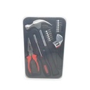 16 Pcs Household Tool Set Pliers Hammer Wrench Screwdriver Box Set Gift Tool
