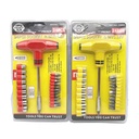 Factory Price 22pc Interchangeable Multi-function Magnetic Screw Screwdriver Bits Tool Kit Set