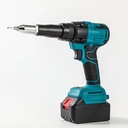 Cordless Rivet Gun 21V Lithium-ion Electric Automatic Brushless Blind Riveter Tool High Quality Factory for Wholesale