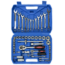 RYNEX Factory 61pcs Set 24 Teeth Auto Car Repair Tool Set Wrench Socket Manual Hand Tool Set