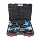 RYNEX Durable Power Tools 21V Cordless Drill Impact Wrench Combo Power Tools 4 Kits Tool Set