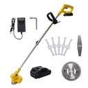 RYNEX Garden Brushless Grass Cutter Machine Cordless Weed Eaters Electric Grass Trimmer Handheld Rotary Lawn Mowe