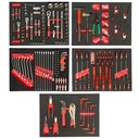 420PCS Carbon Steel Automotive Tool Set with EVA Foam Organizer Tray for Car & Home Mechanical Repair Maintenance Kit