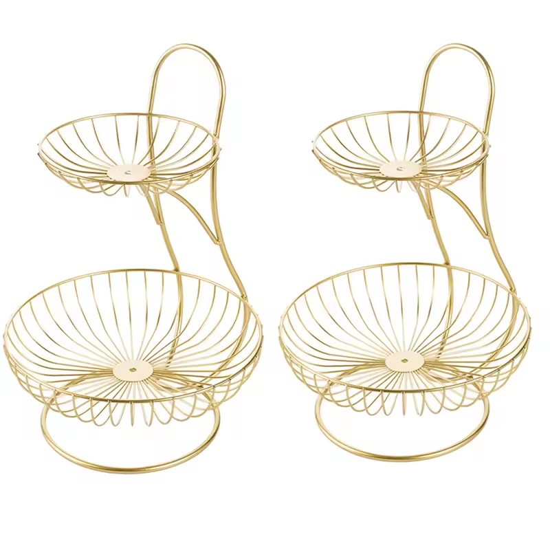 Custom Multi-functional Metal Storage Baskets for Kitchen Eggs Fruits Vegetables Documents Home Commercial Use Organization Tray