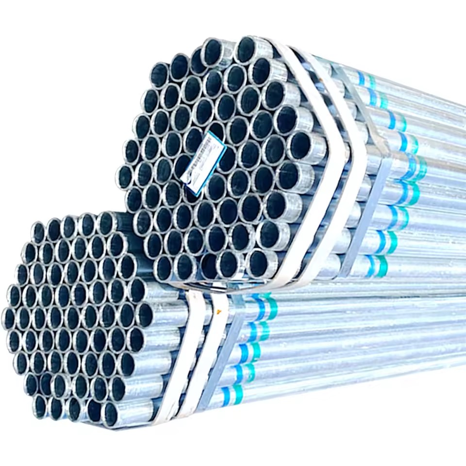 Galvanized Steel Pipe Q235 48.3mm 6m Hot Dipped Welded for Scaffolding Construction