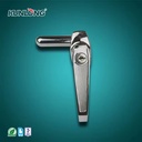SK1-0315-ZN01/2 Zinc Alloy Handle Lock with Bright Chrome Finish Options T-Shaped Handle Turn to Open for Electrical Box
