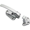 Cryogenic Lock Assembly Zinc Alloy Handle Latch Bright Chrome Plated Finish 2 Keys 50mm Backset for Low Cylinder Locks