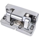 Industrial Stainless Steel Hinges Bright Polishing Modern Design Adjustable Lifting Heavy Duty Durable Doors Gates Kunlong