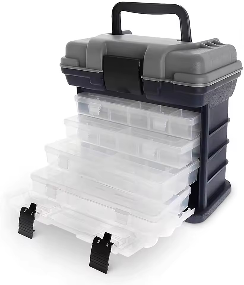 PP Plastic Toolbox Small Storage case Box for Screw or Fishing Hook