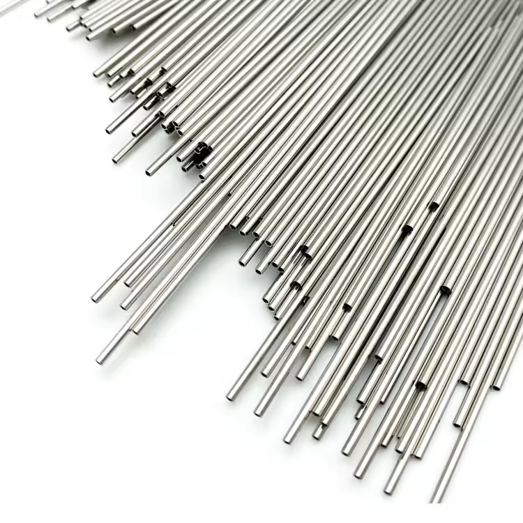 Factory Supply Seamless Stainless Steel Tube 304 / 316 ASTM High Precision 1mm 2mm 3mm Stainless Steel Pipe
