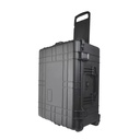 Hard Waterproof Plastic Trolley Toolcase Hard Carrying case Travel Suitcase with Wheels