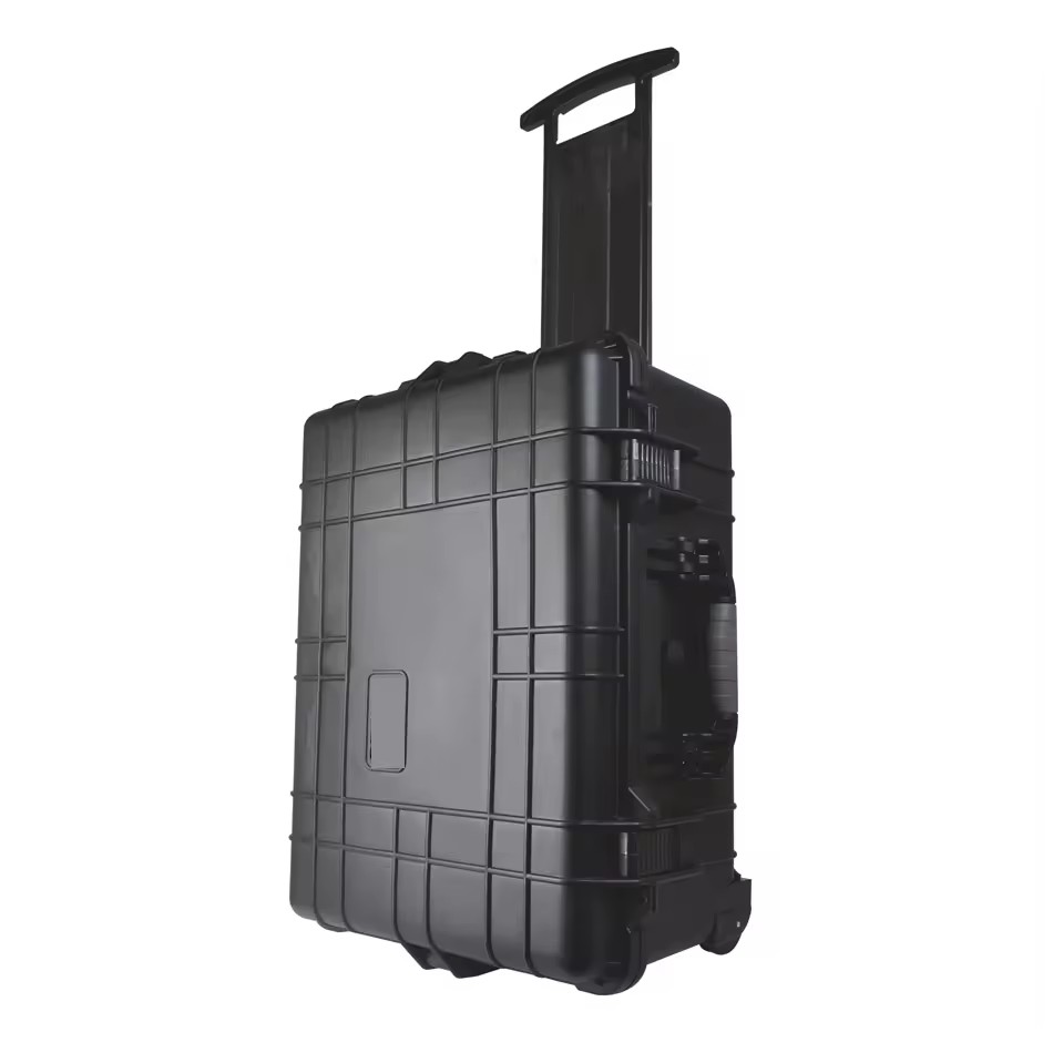 Waterproof Plastic Hard Trolley Instrument case Storage Flight case