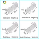 Transparent for 3M Adhesive Cable Clips Self-Adhesive Wire Organizer Clamps Home Office Electronics Damage Free Cable Moulds
