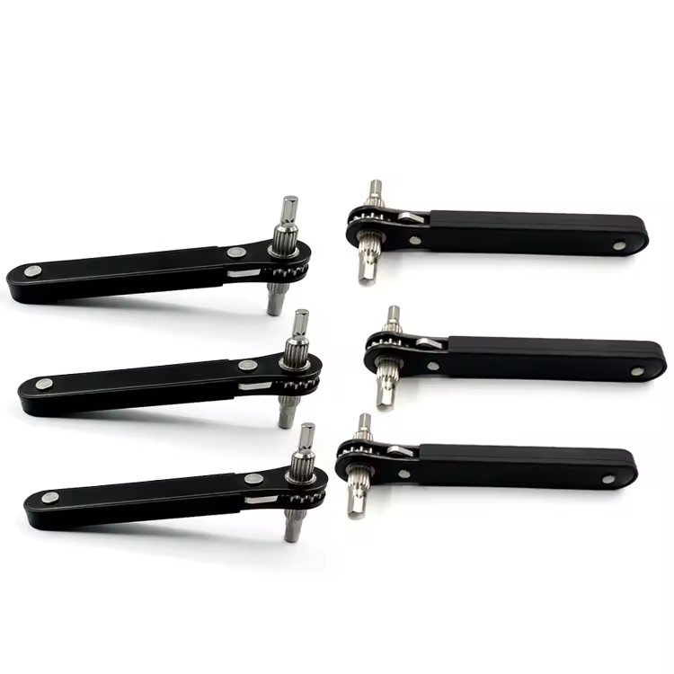 8-Piece 1/4-Inch Drive Mini Torx Ratchet Screwdriver Bit Set 90 Degree DIY Grade Wrench Metric Measurement OEM Customizable