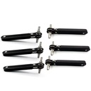 8-Piece 1/4-Inch Drive Mini Torx Ratchet Screwdriver Bit Set 90 Degree DIY Grade Wrench Metric Measurement OEM Customizable