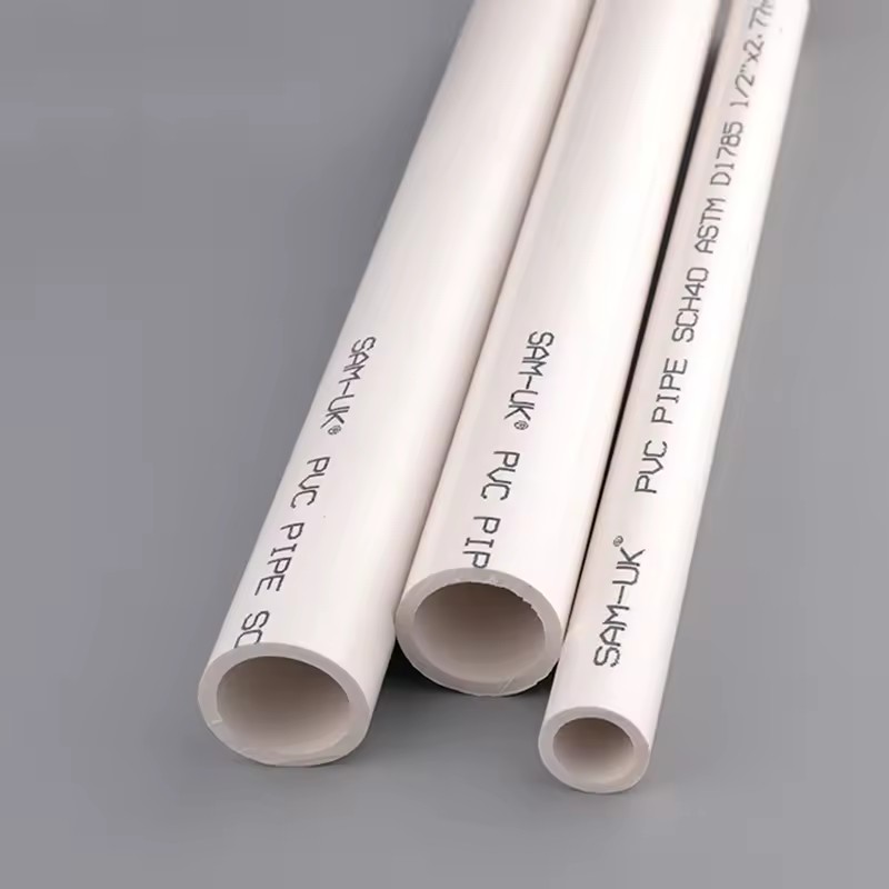 High Quality Water Pipes of Various Specifications Can Be Customized Pressure Pvc Pipe Garden Transition Pipes Manufacturers