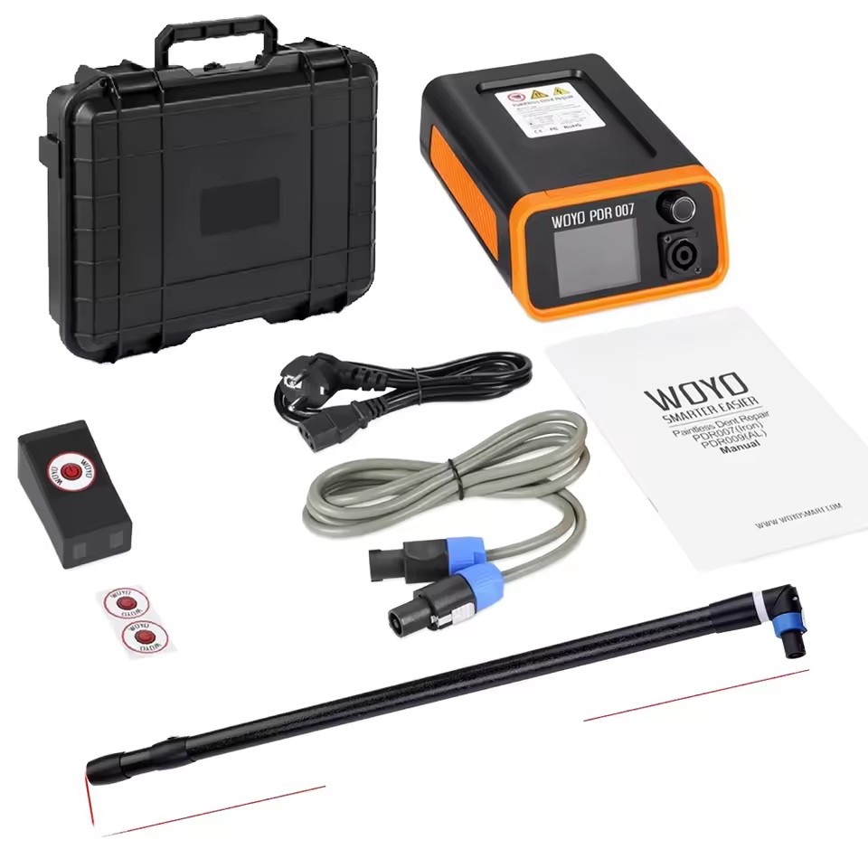 WOYO PDR007 Auto Body Repair Kits Magnetic Induction Heater Rod Paintless Dent Removal Tools AC 220-240V Multi Care Equipment