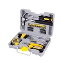 35pcs Hand Operated Home Hardware Repair Tool Set Bit CRV OEM Adjustable Wrenches Electrician's Carpenter's Combination Toolbox