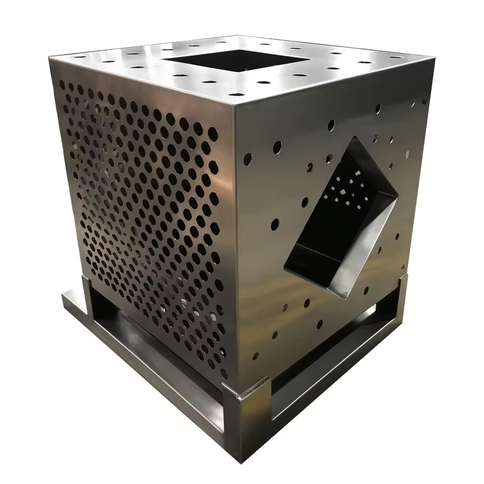 Custom Aluminium Stainless Steel Box Enclosure Bending Stamping Parts Welding Service Sheet Metal Fabrication