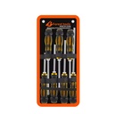 Industrial Grade Multipurpose Knockable Through-hole Phillips Bit Screwdriver Set Magnetic Tip CR-V Steel High Hardness Plastic