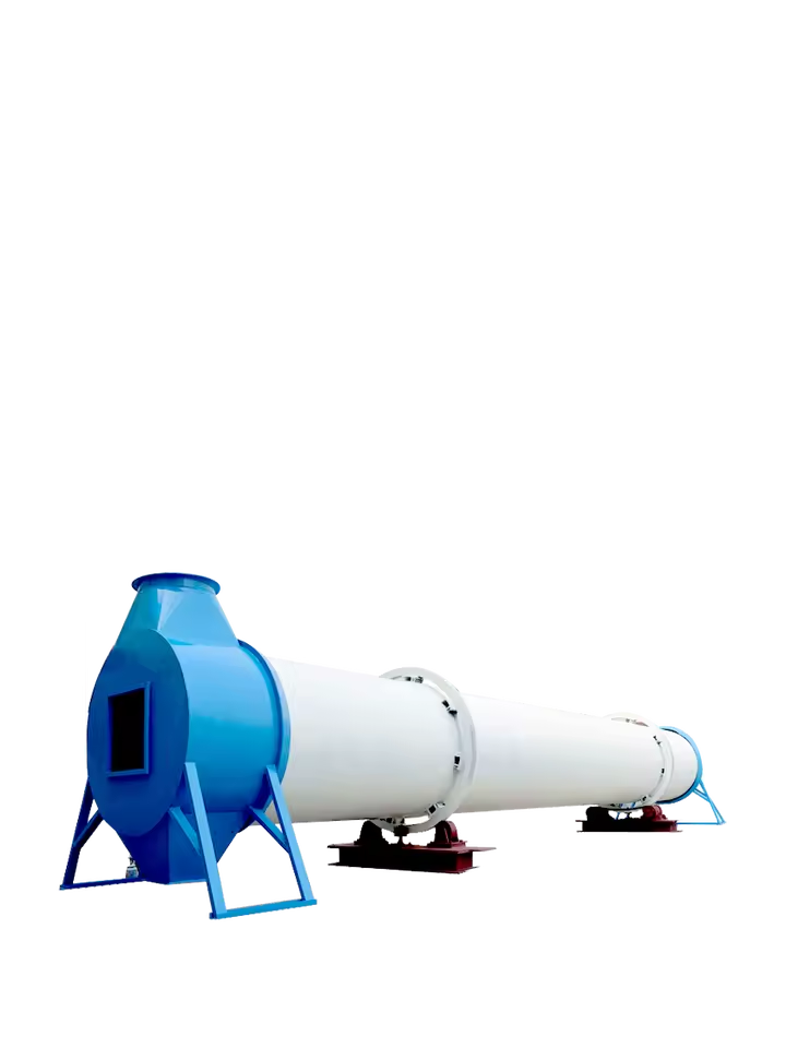 Steel Rotary Grain Dryer with Motor and Bearing High Productivity for Rice and Wheat