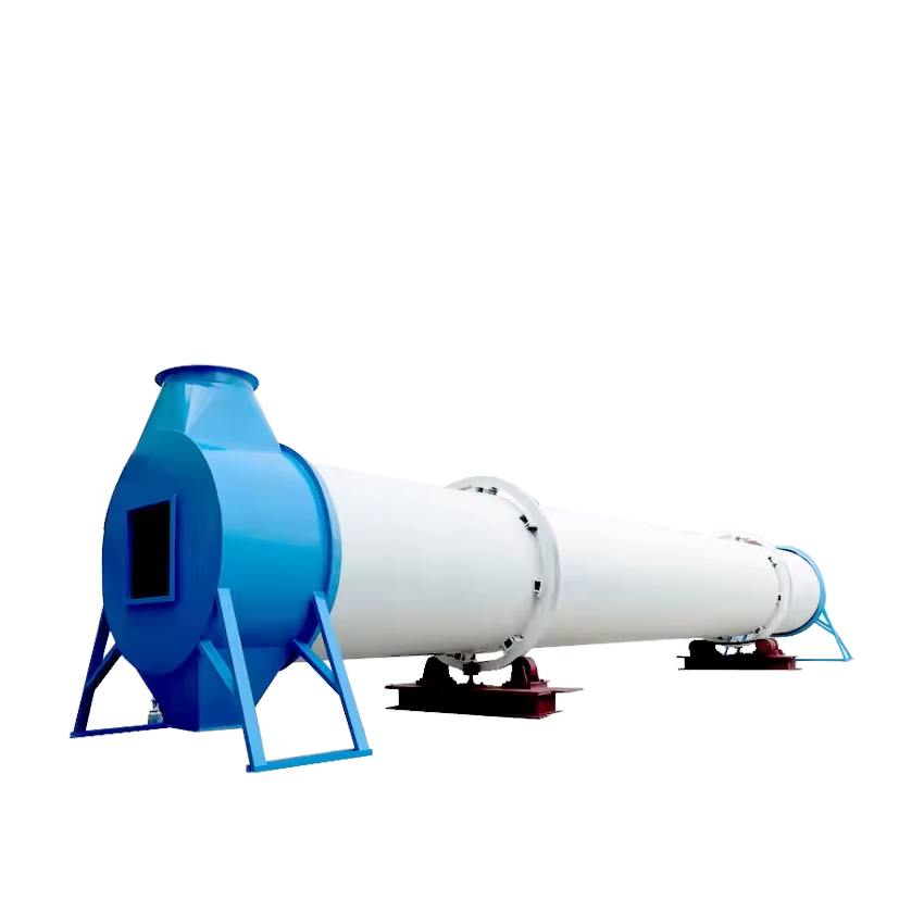 Industrial Rotary Drum Dryer Sawdust Wood Chips Sand Drying Machine