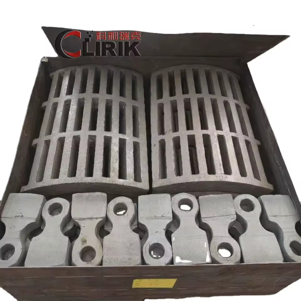 High Manganese Steel Casting Hammer Head for Mining Machine Universal Hammer Crusher Wear Parts