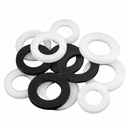 Nylon Zinc Plated DIN 125 DIN 9021 Customized Color Plastic Plain Flat Washer
