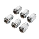 High Quality DIN934 Hexagon Wheel Lug Nuts Nickel Plated for Mining & Healthcare Applications